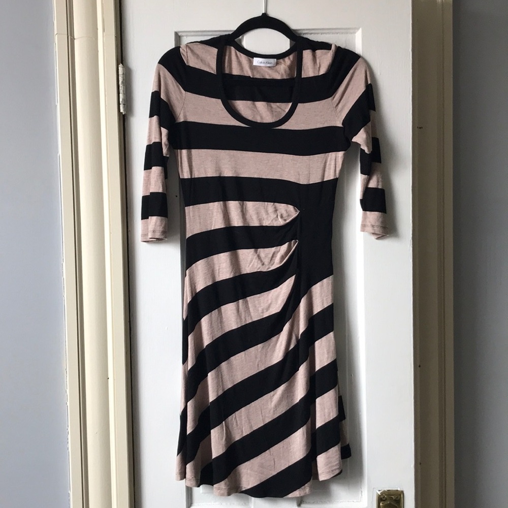 Calvin Klein striped dress